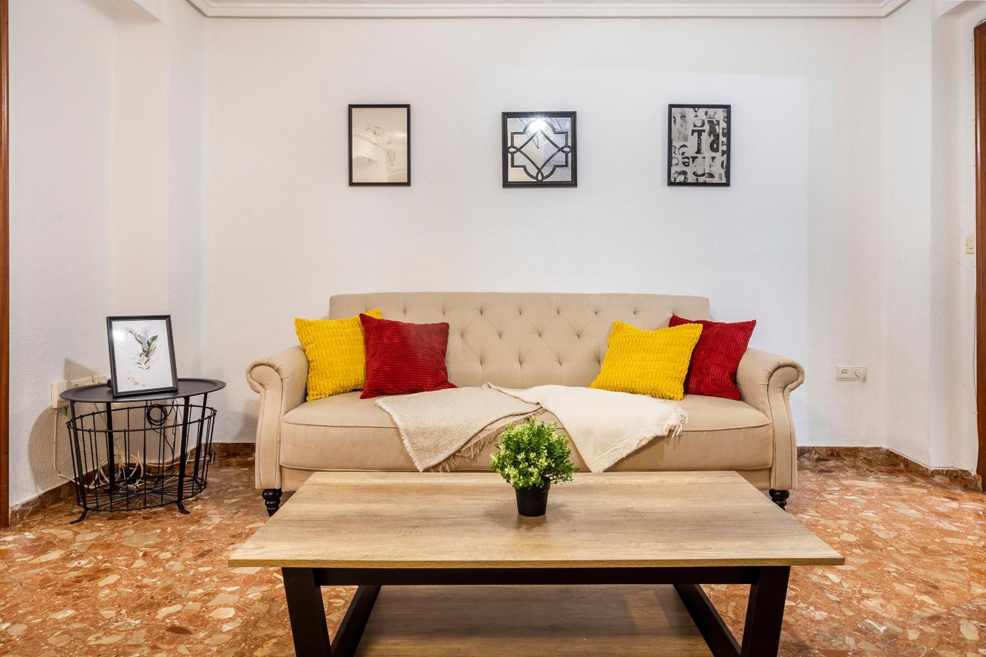 Big Apartment At Beach With Terrace Valencia Luaran gambar